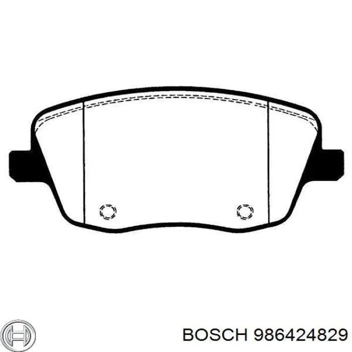Pastillas freno delanteras Bosch 986424829 precio, desde 25,62 EUR