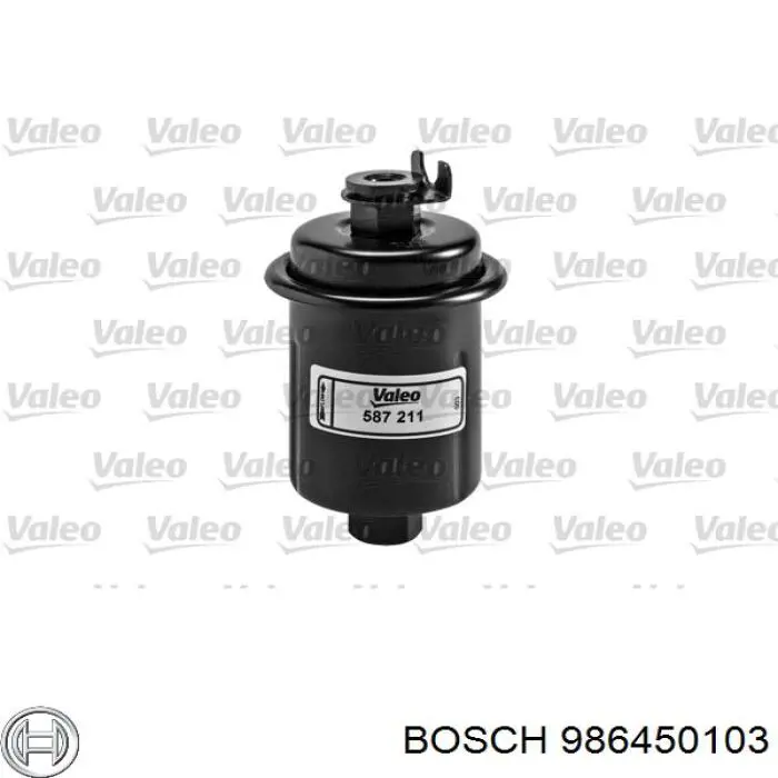 986450103 Bosch filtro combustible
