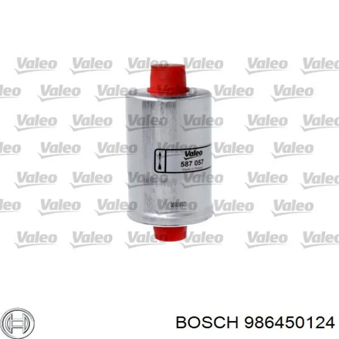 986450124 Bosch filtro combustible