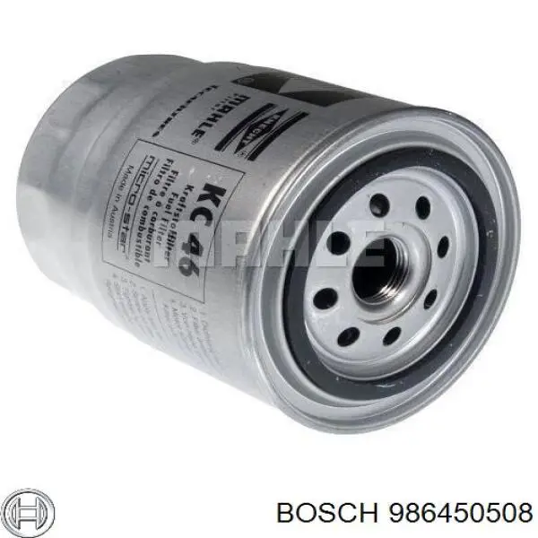 Filtro de combustible 986450508 Bosch
