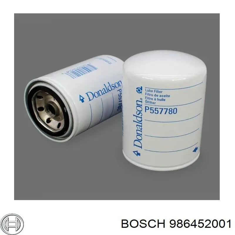 986452001 Bosch filtro de aceite