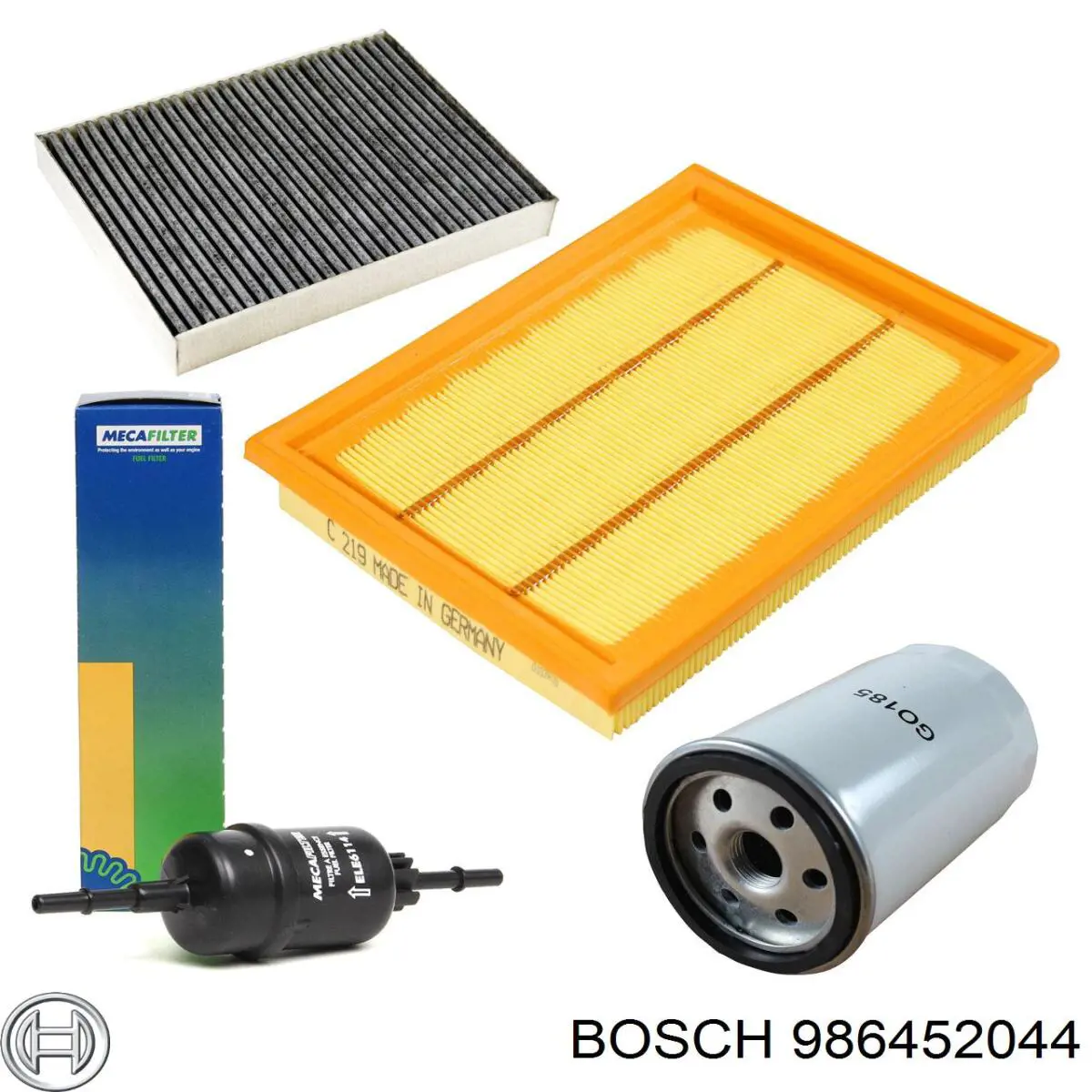 986452044 Bosch filtro de aceite