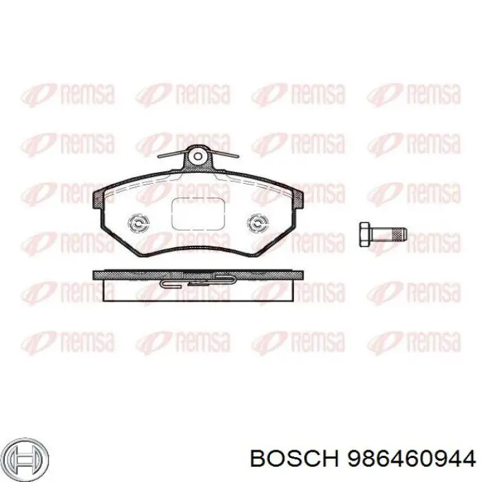 Pastillas de freno delanteras Seat Toledo 1 1L