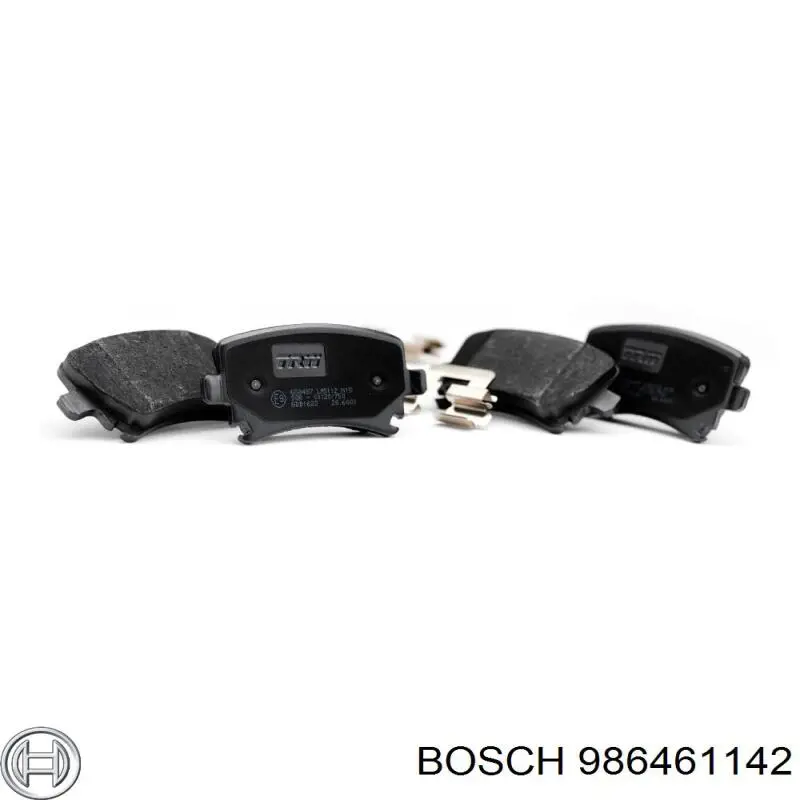 Comprar 986461142 Bosch Pastillas delanteras de freno