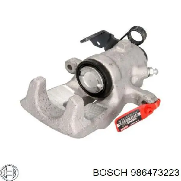 986473223 Bosch pinza de freno trasera izquierda