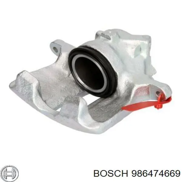 986474669 Bosch pinza de freno delantera derecha