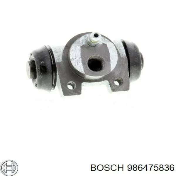 986475836 Bosch cilindro de freno de rueda trasero