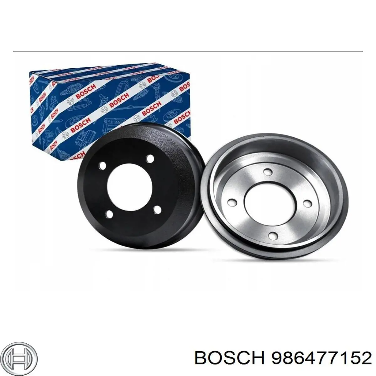 986477152 Bosch freno de tambor trasero