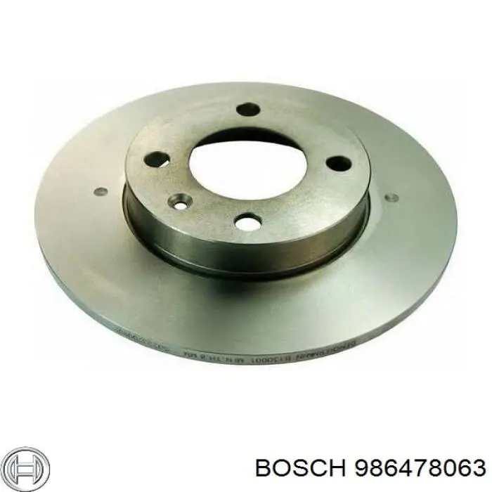 Freno de disco delantero Seat 600