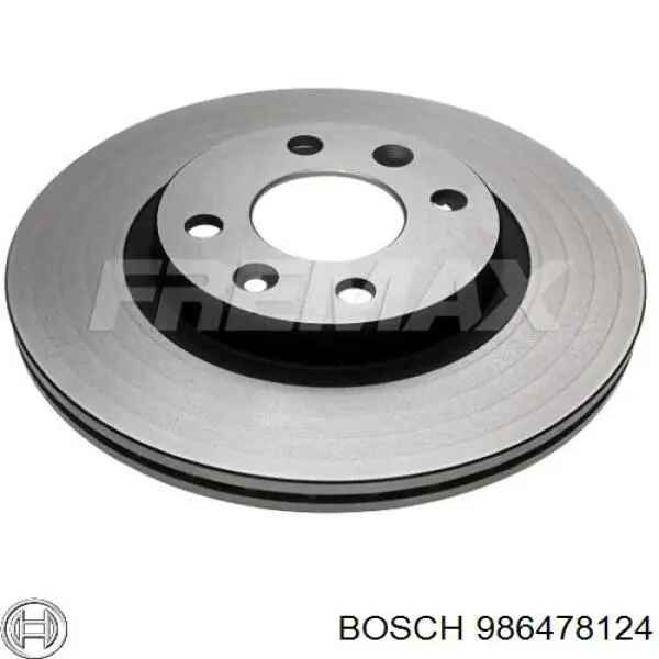 Comprar 986478124 Bosch Freno de disco delantero