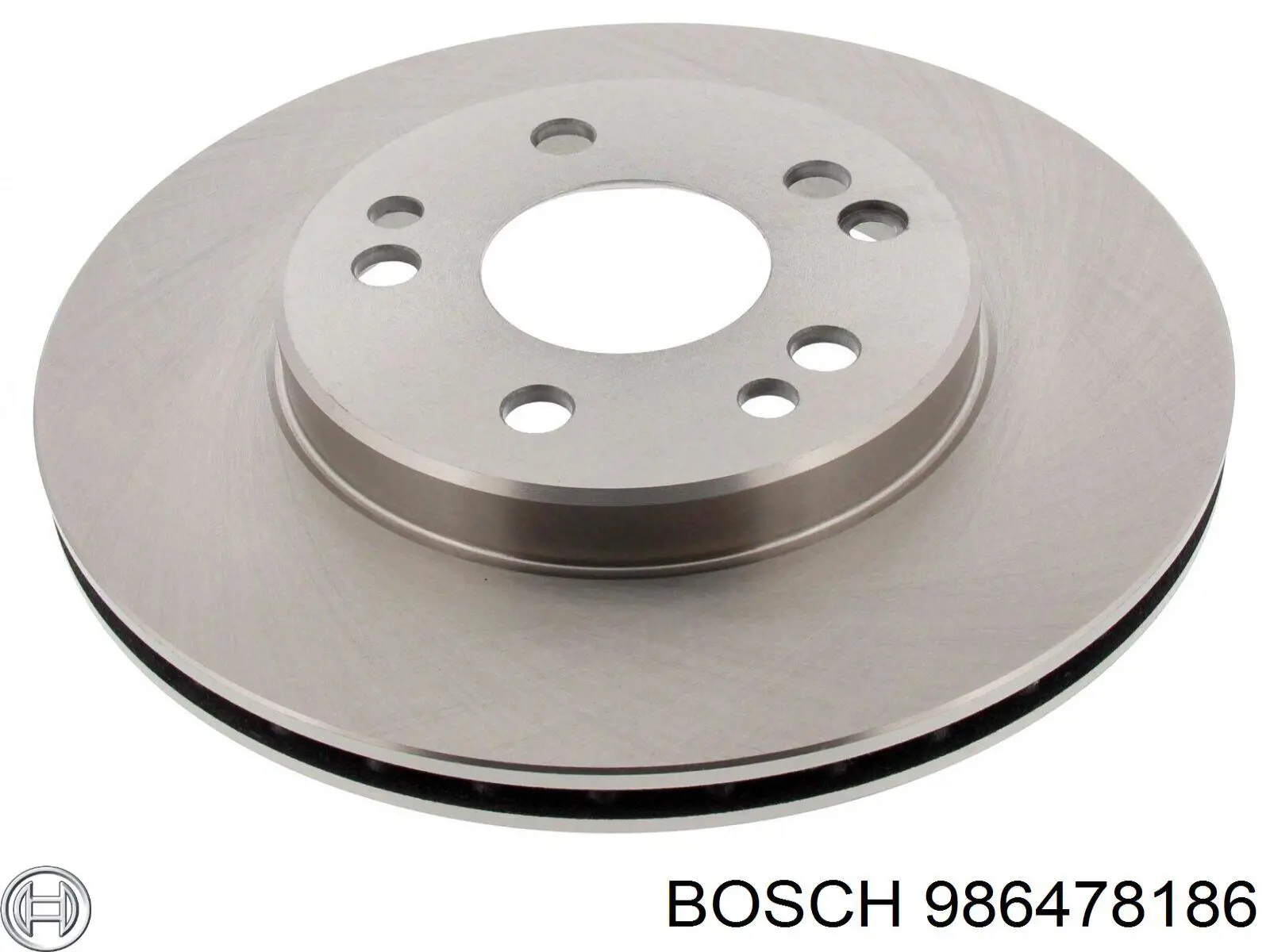 986478186 Bosch disco de freno delantero