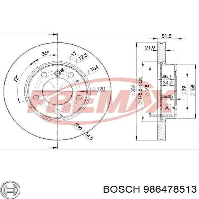 Comprar Disco de freno delantero BMW 3  E36 a bajo precio