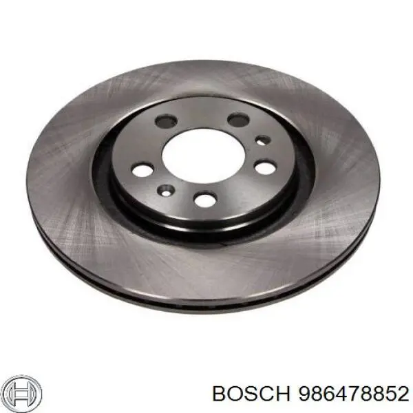 Disco de freno 986478852 Bosch