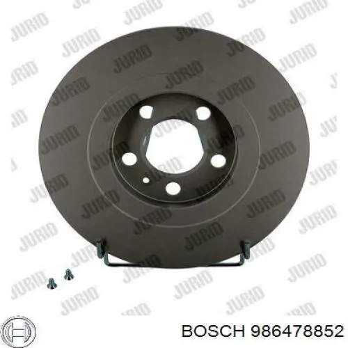 Frenos delanteros Bosch 986478852 precio, desde 27,95 EUR