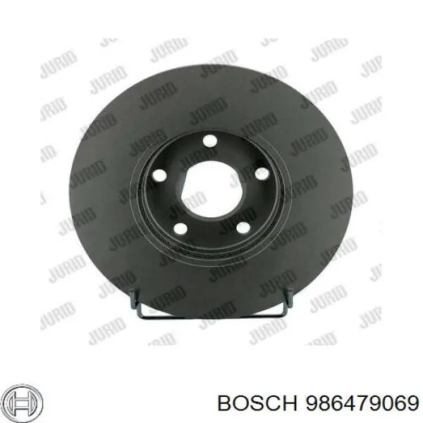 986479069 Bosch freno de disco delantero