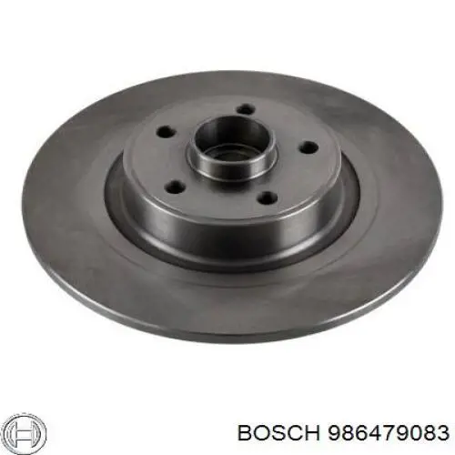 Disco de freno trasero Renault Espace 4 JK0