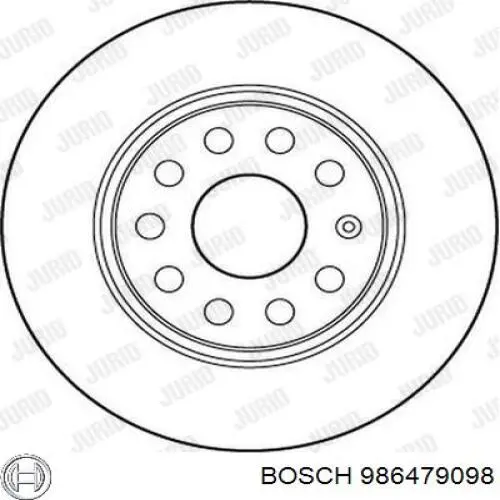 986479098 Bosch Discos
