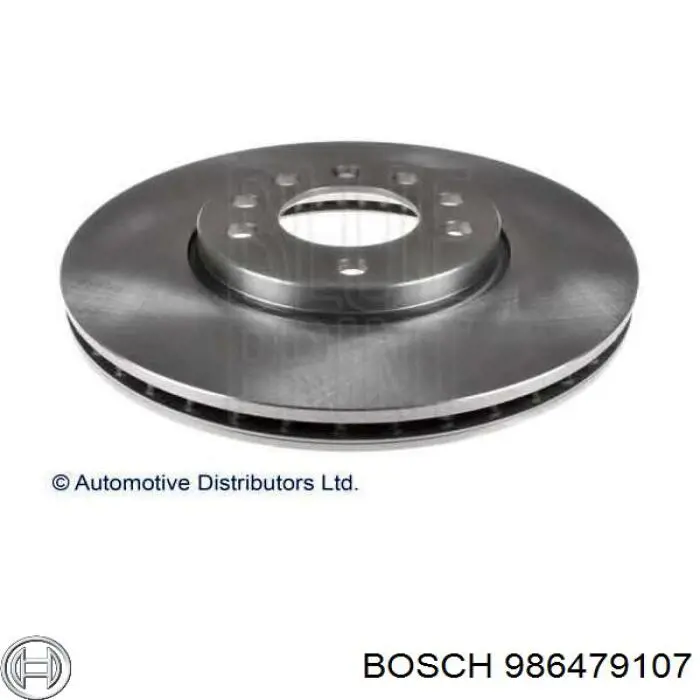 Disco de freno 986479107 Bosch