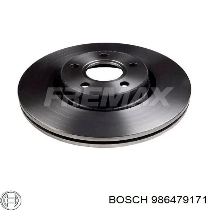 Comprar 986479171 Bosch Freno de disco delantero