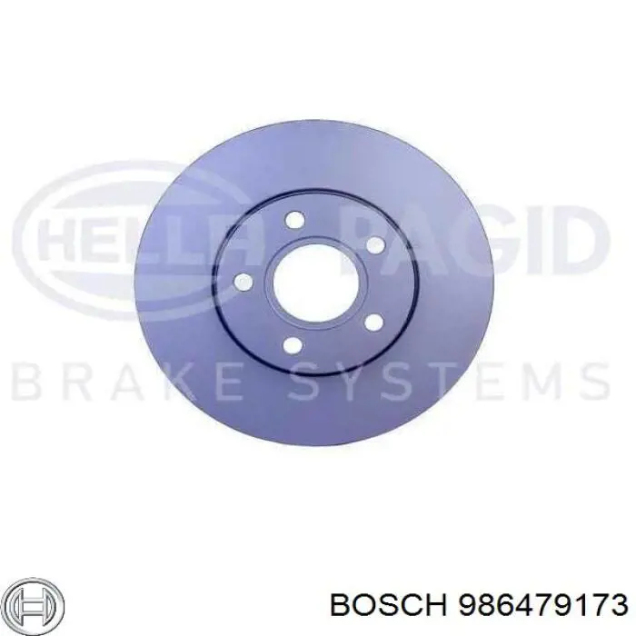 Comprar 986479173 Bosch Freno de disco delantero