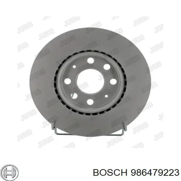 986479223 Bosch disco de freno delantero