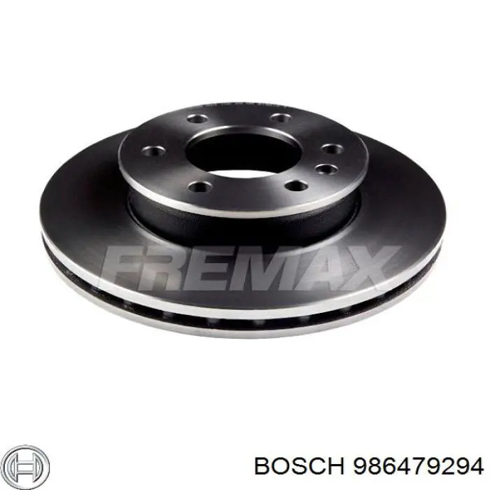 986479294 Bosch freno de disco delantero