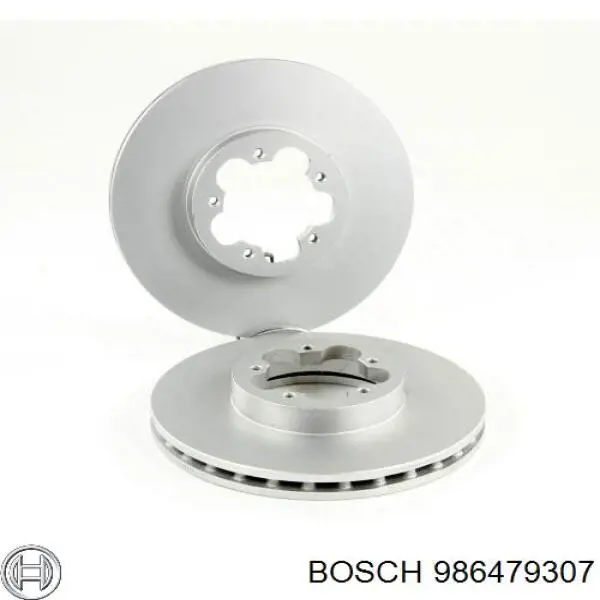 Disco de freno 986479307 Bosch