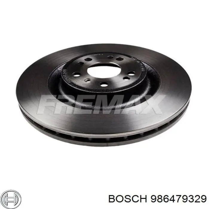 986479329 Bosch freno de disco delantero