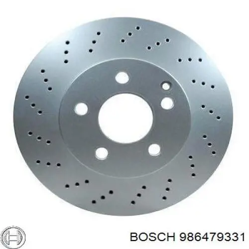 Comprar 986479331 Bosch Freno de disco delantero