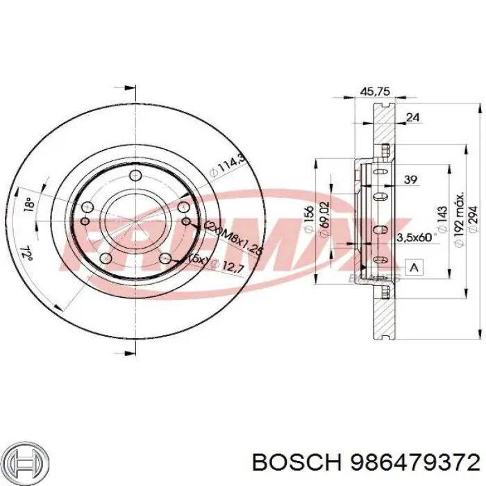 Frenos delanteros Bosch 986479372 precio, desde 50,99 EUR