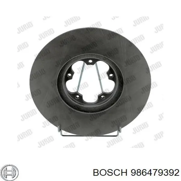 986479392 Bosch disco de freno delantero