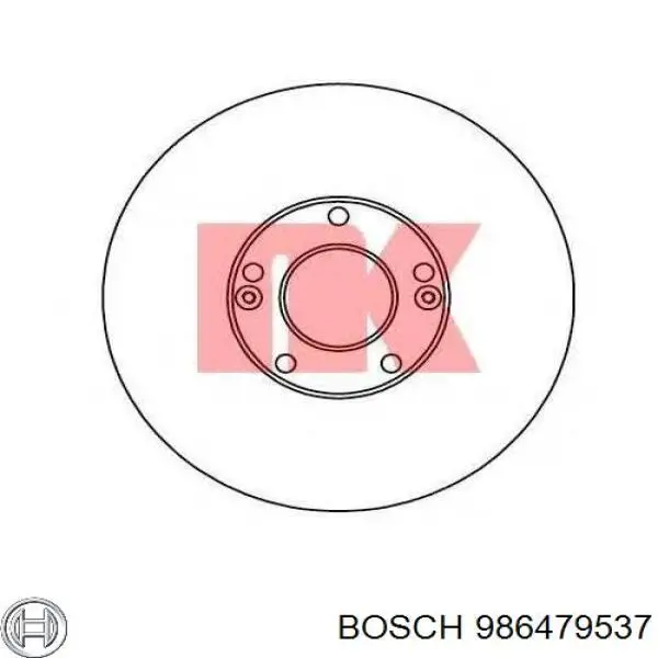 Frenos delanteros Bosch 986479537 precio, desde 47,89 EUR