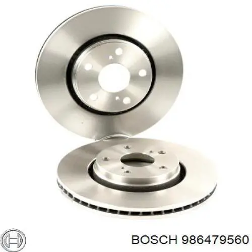 Comprar 986479560 Bosch Freno de disco delantero