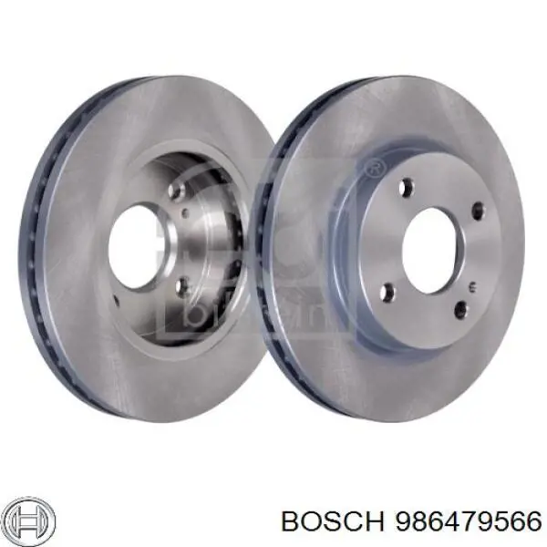 Frenos delanteros Bosch 986479566 precio, desde 32,59 EUR