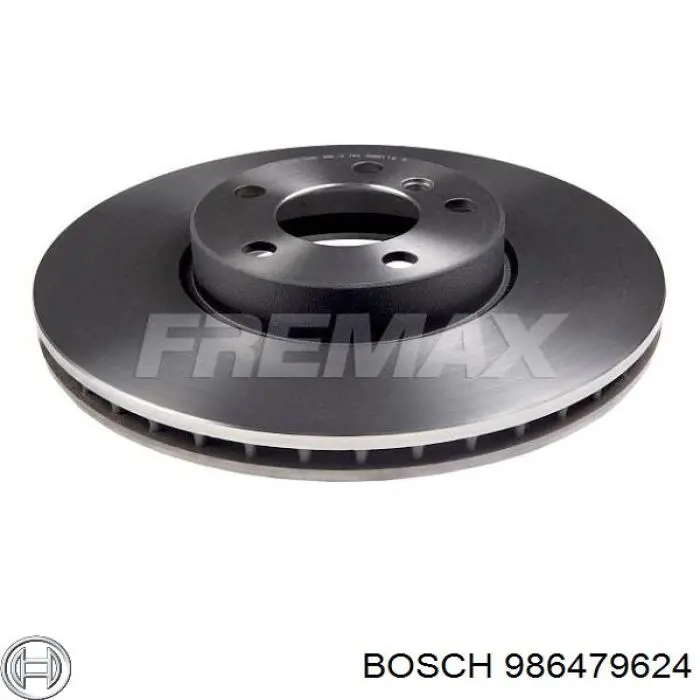 986479624 Bosch freno de disco delantero