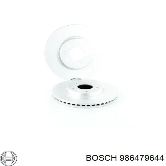Disco de freno 986479644 Bosch