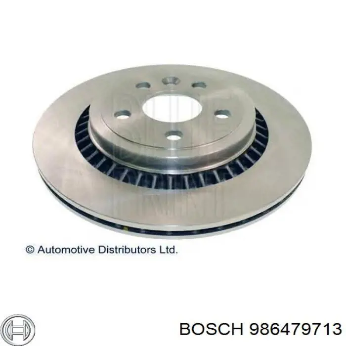 986479713 Bosch disco de freno trasero