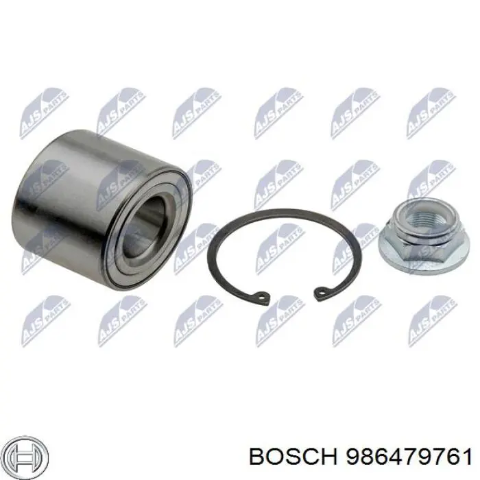 Disco de freno trasero Bosch 986479761 precio, desde 58,99 EUR