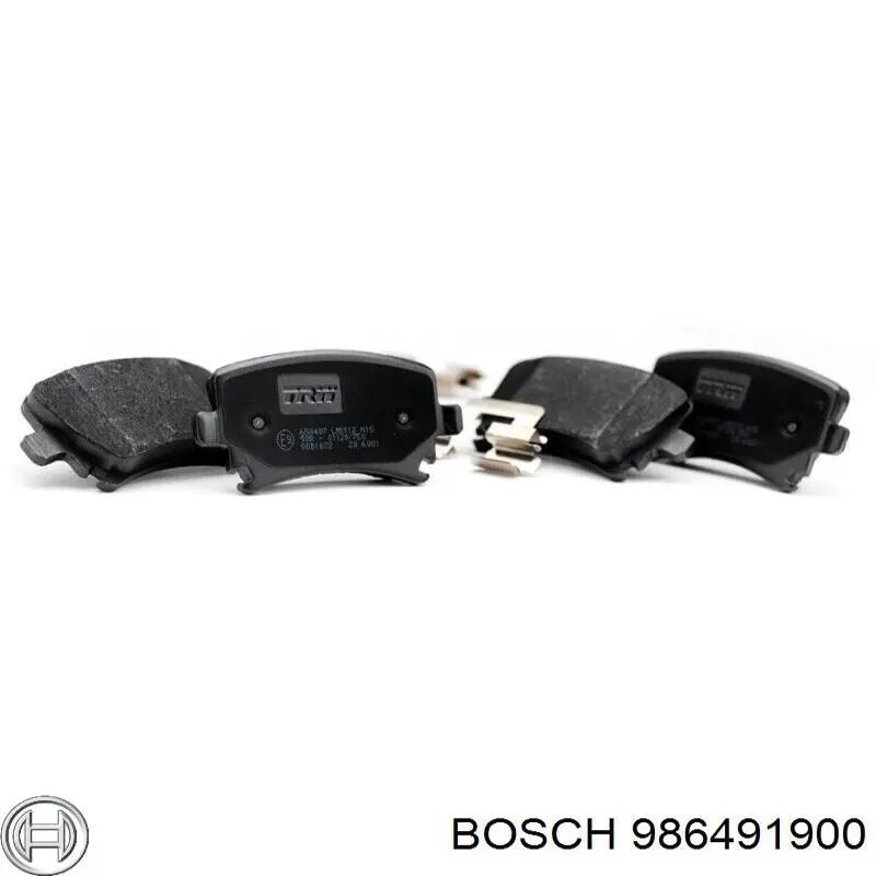 986491900 Bosch pastillas de freno delanteras