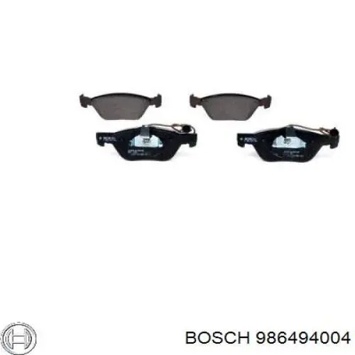 Pastillas de freno delanteras Alfa Romeo 156 932