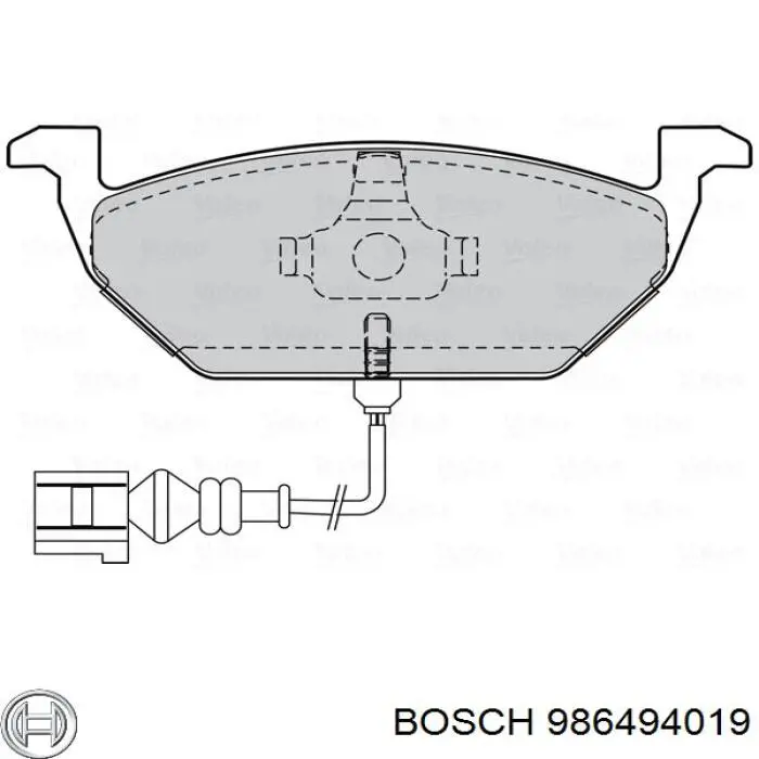 Pastillas freno delanteras Bosch 986494019 precio, desde 21,04 EUR