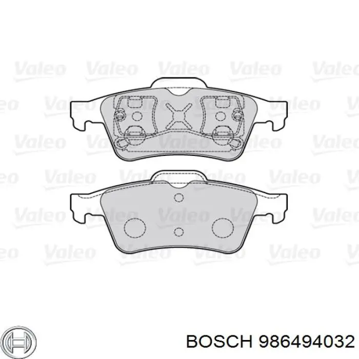 Pastillas de freno traseras Renault Espace 4 JK0