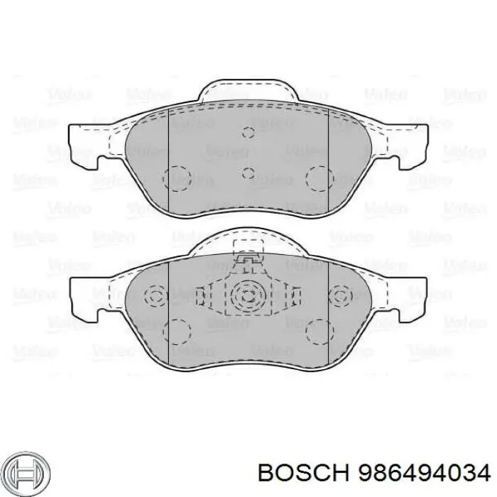Pastillas de freno delanteras Renault Laguna 2 BG0, BG1