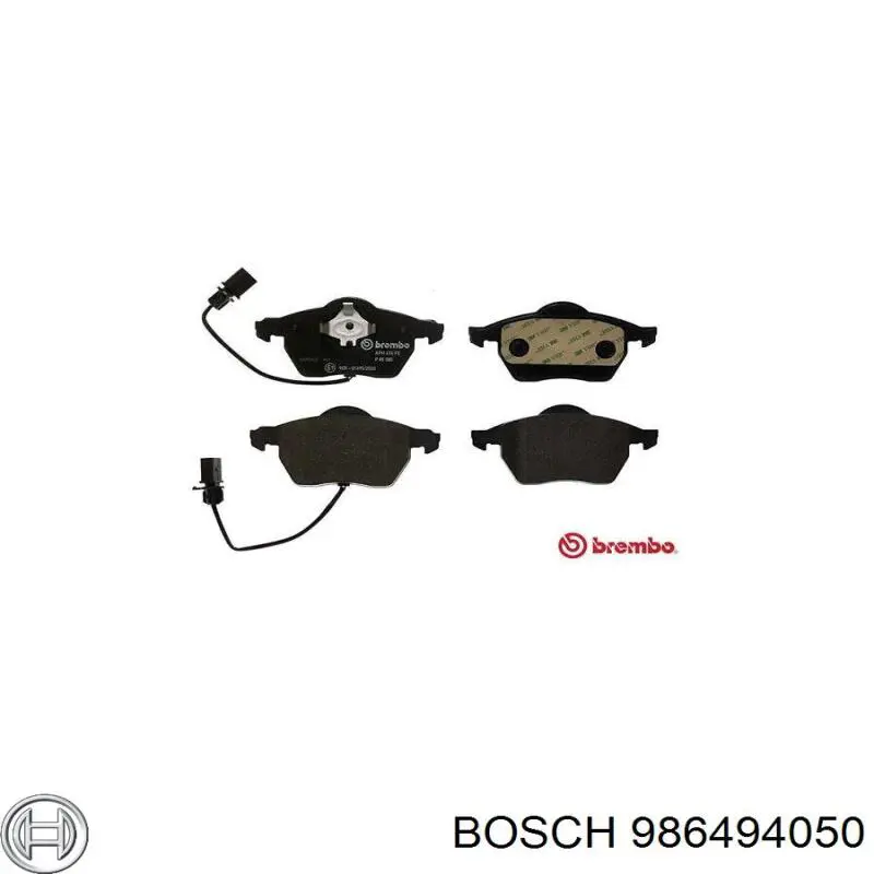 Pastillas de freno delanteras Audi A6 4F2