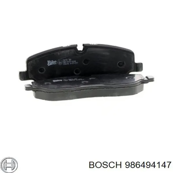 Pastillas de freno 986494147 Bosch