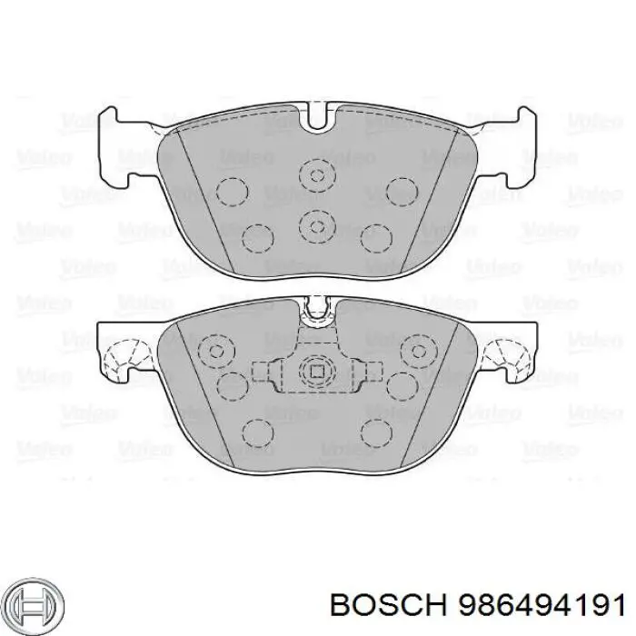 Pastillas freno delanteras Bosch 986494191 precio, desde 34,97 EUR