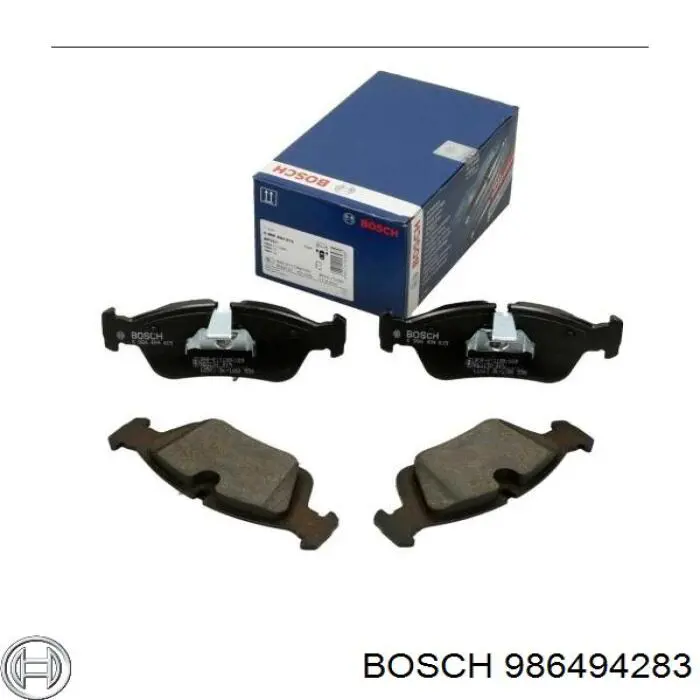 986494283 Bosch pastillas de freno delanteras