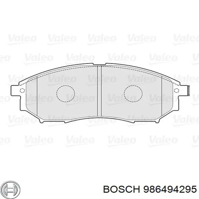 Pastillas de freno 986494295 Bosch