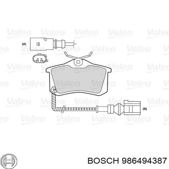 Pastillas de freno traseras Renault Scenic 1 JA0, JA1, FA0