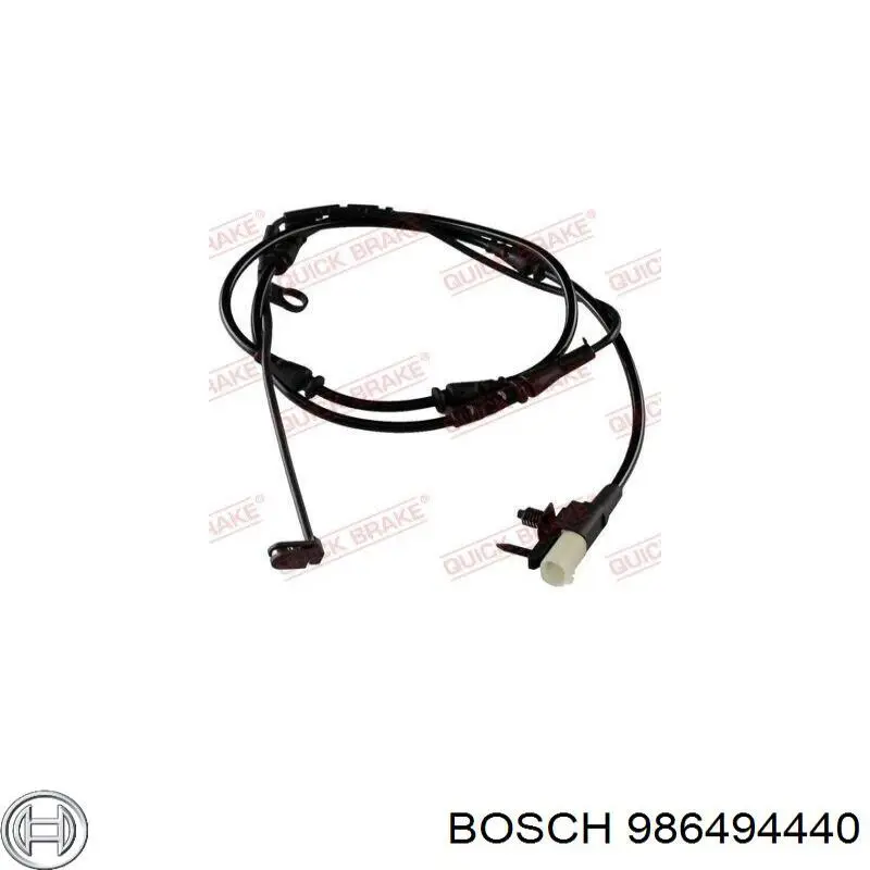 986494440 Bosch pastillas de freno delanteras